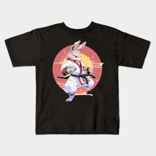 karate rabbit Kids T-Shirt